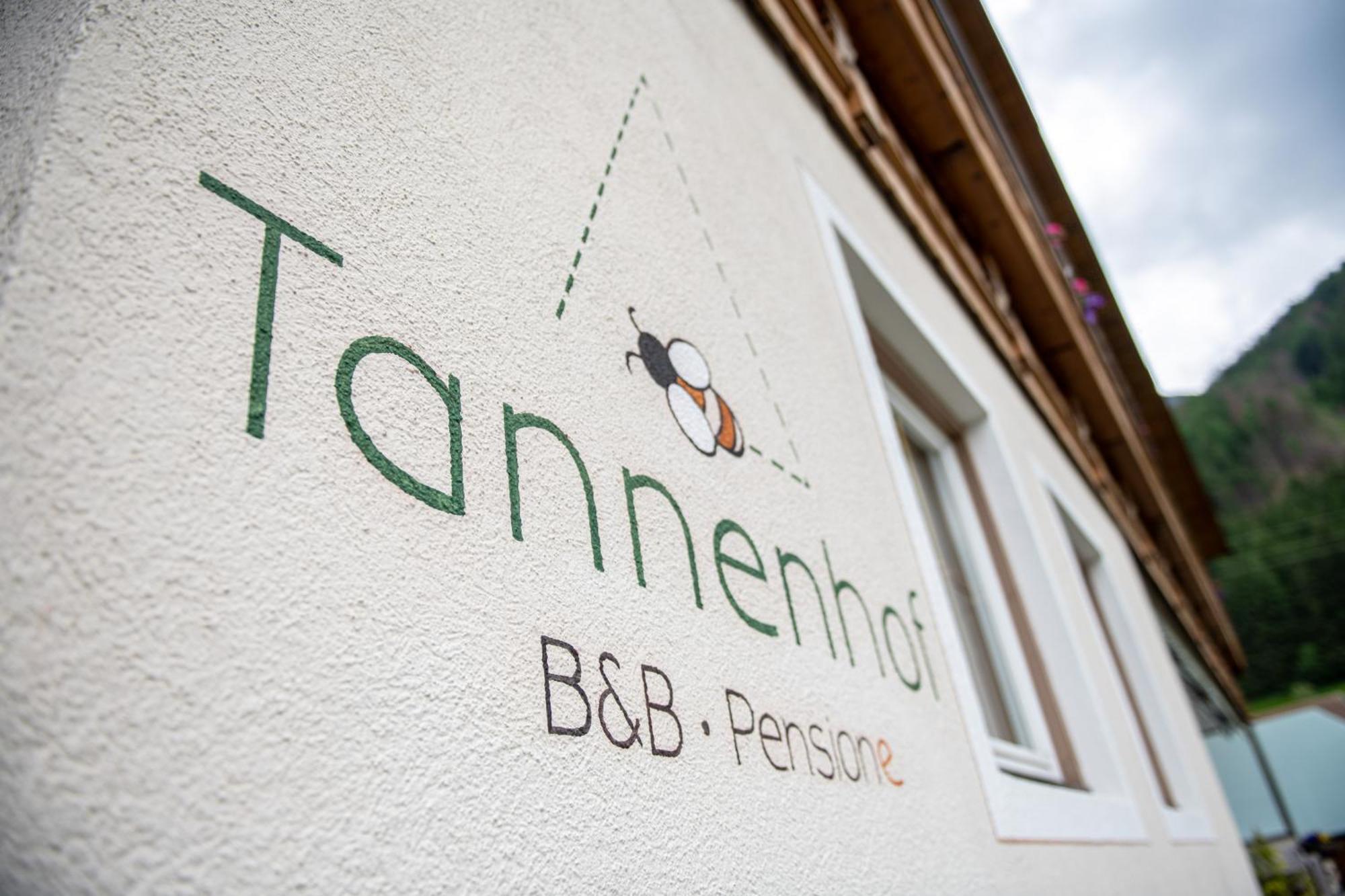 Pension Tannenhof Pensionat Ahrntal Exteriör bild